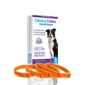 NNEDSZ Orange Calming Collars for Dogs - Natural Stress Relief, Adjustable, 4 Pack
